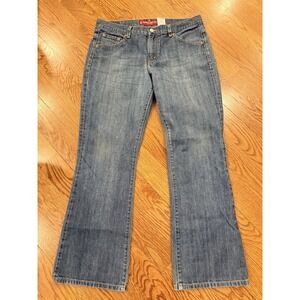 Levi's 515 Nouveau Bootcut Jeans Women's 14 Medium Wash Low Rise